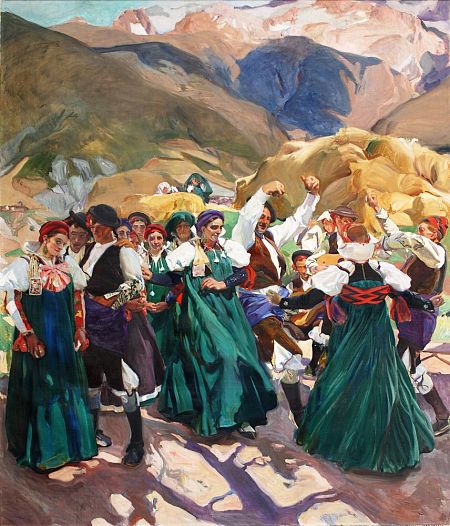 'Aragón, la jota', de Joaquín Sorolla