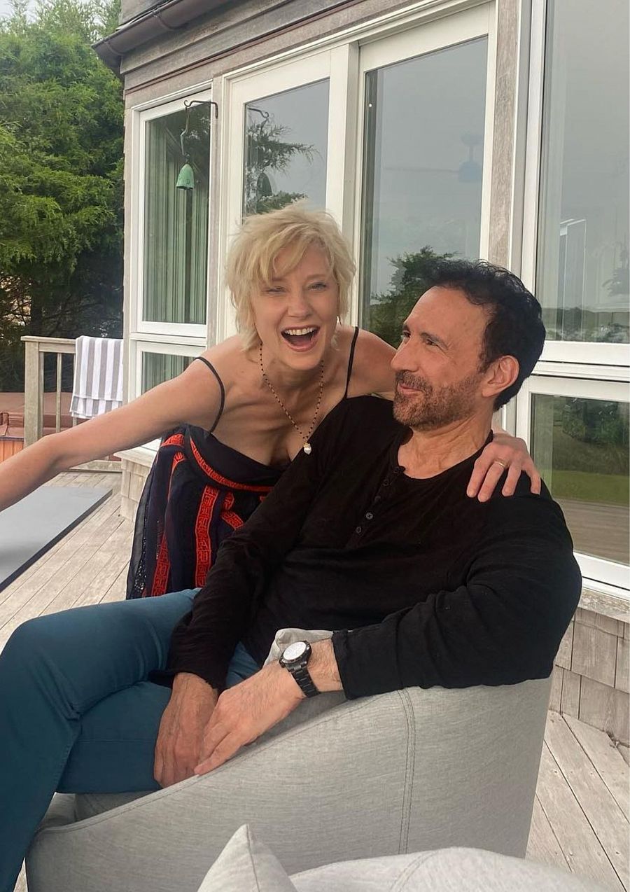 Anne Heche y su última pareja conocida, Peter Thomas Roth