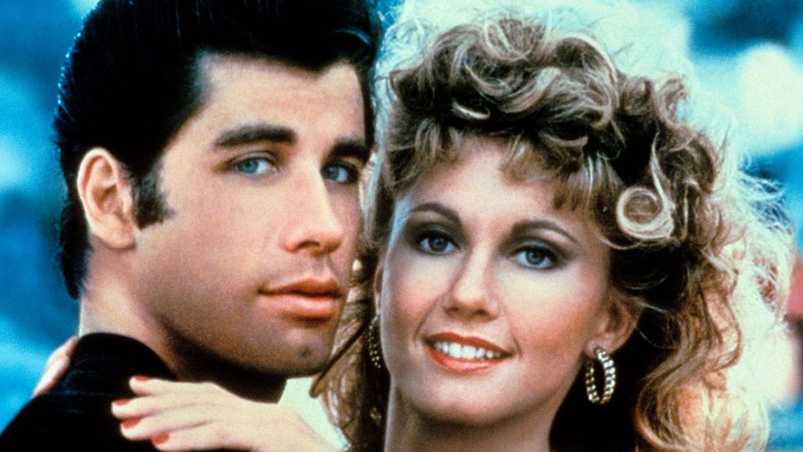 John Travolta Olivia Newton-John pelicula 'Grease' (1978)