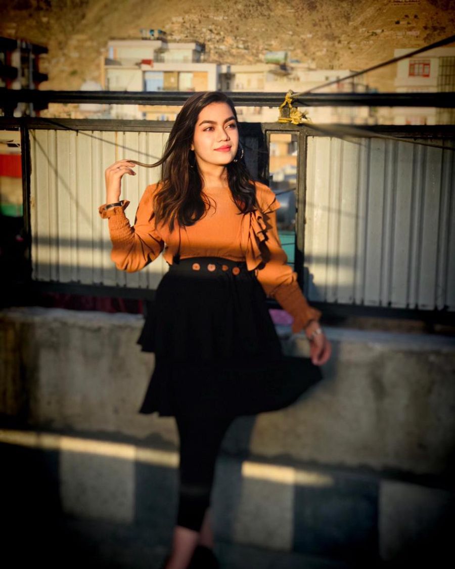 Hadia, hace un año en Kabul