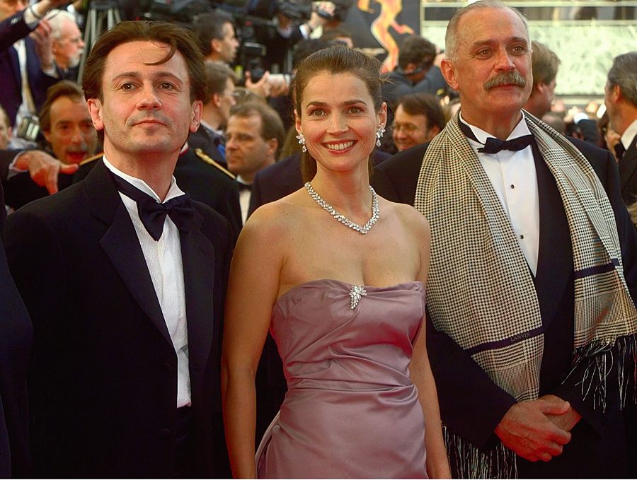 Oleg Menshikov, Julia Ormond y Nikita Mikhalkov
