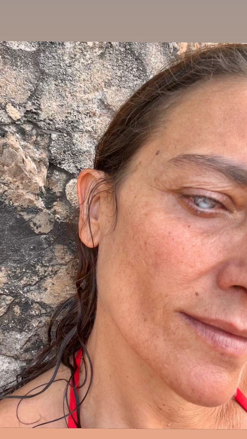 El ojo de la modelo y diseñadora Laura Ponte