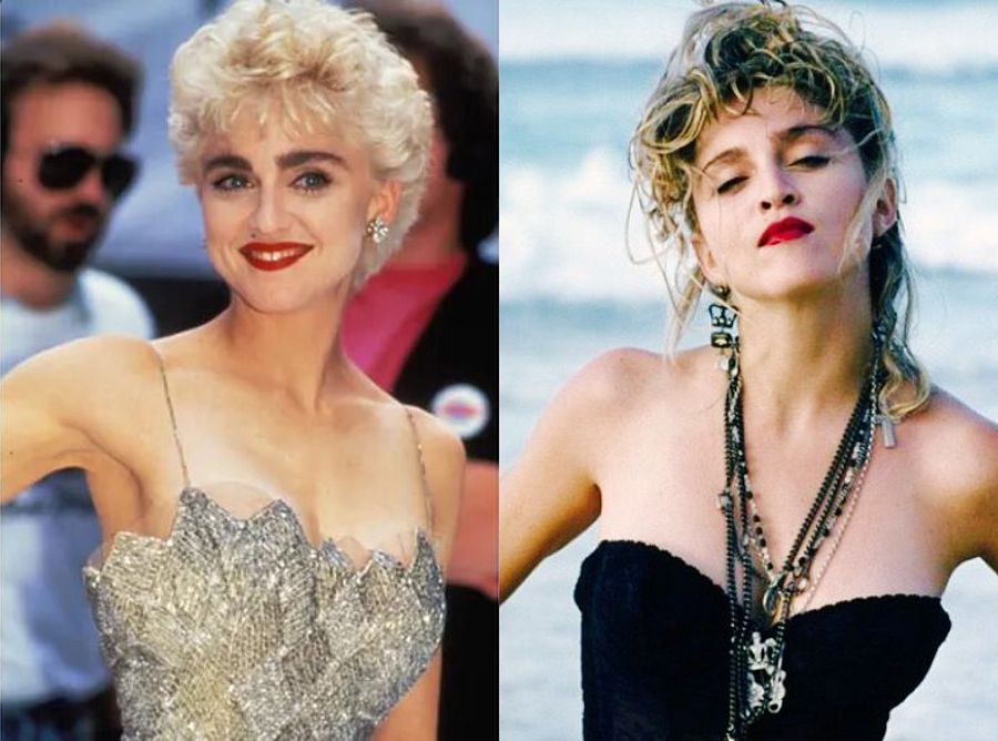 Imágenes de Madonna cuando era joven