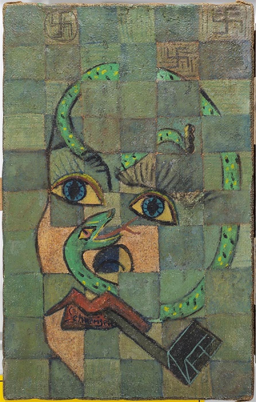 'El ojo de la serpiente', probable obra de Picasso que se encuentra en estudio para confirmar su autoría