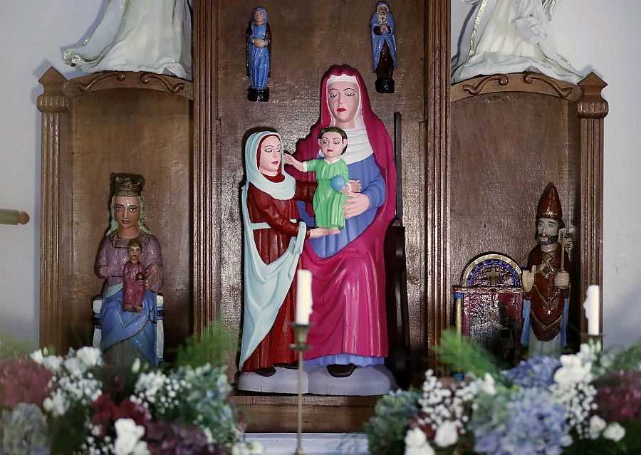 Tres tallas de madera de los siglos XV y XVI de la ermita Rañadoiro