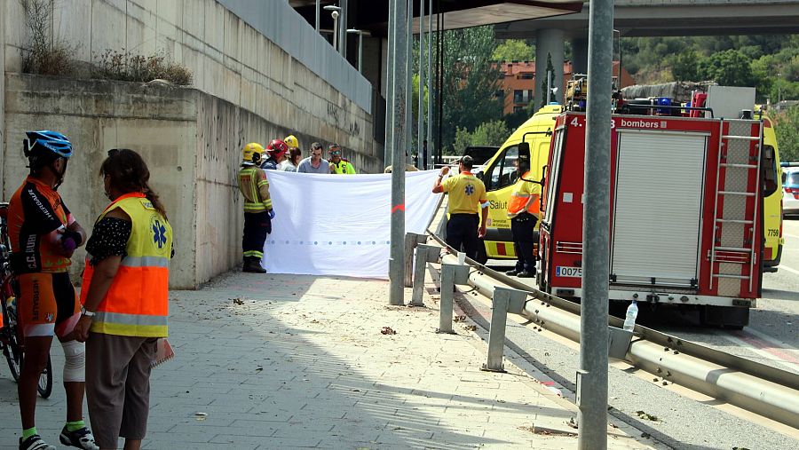 Els fets han passat al quilòmetre 0,5 de la C-243c, a Castellbisbal | ACN