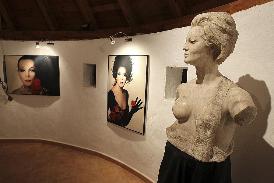 Foto del interior del Museo de Sara Montiel en Campo de Criptana, en Ciudad Real