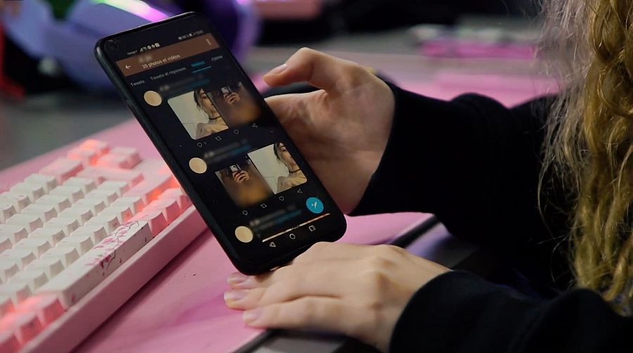 Contenidos sexuales en las redes sociales