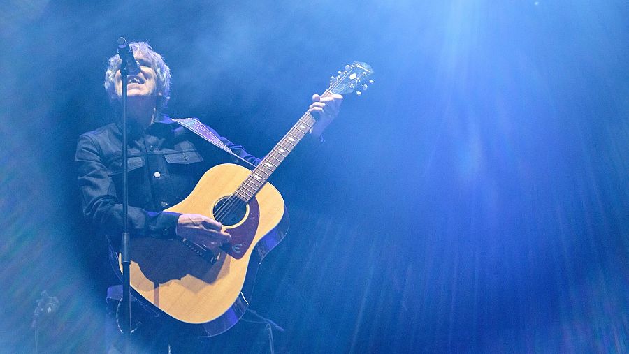 Mikel Erentxun durante el Sonorama