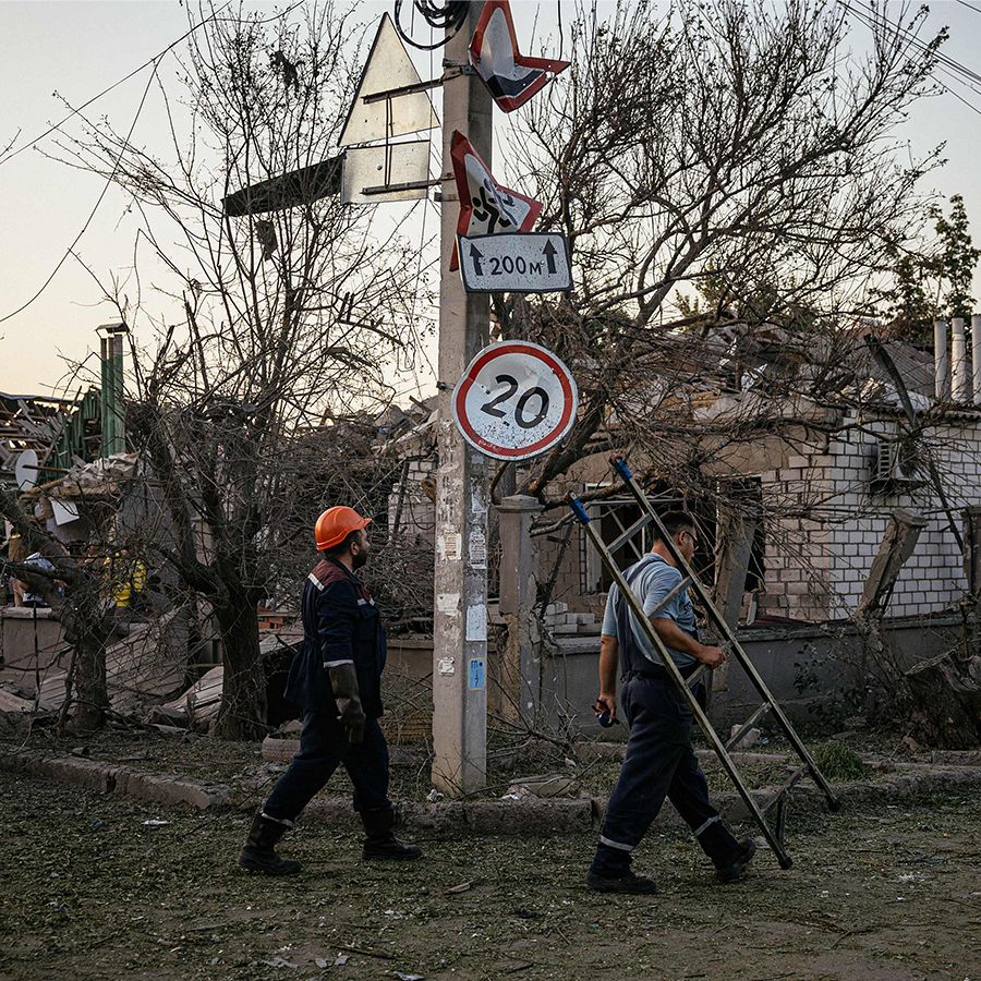 Ataque en Mykolaiv (Ucrania)