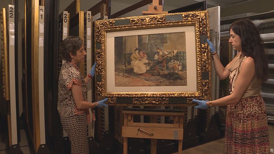 Uno de los cinco cuadros que el Museo Sorolla ha adquirido a través de subasta