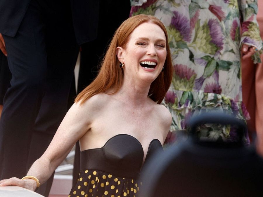 Julianne Moore, en Venecia. (Reuters/Guglielmo Mangiapane)
