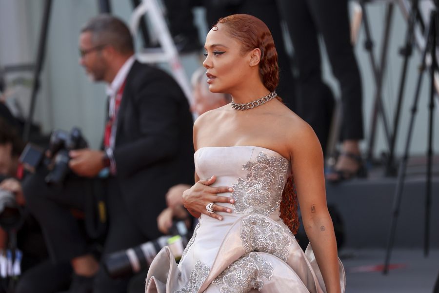 Tessa Thompson. Premiere of the film 'White Noise'. Festival de Venecia 2022.