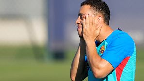 Sergiño Dest, con el FC Barcelona