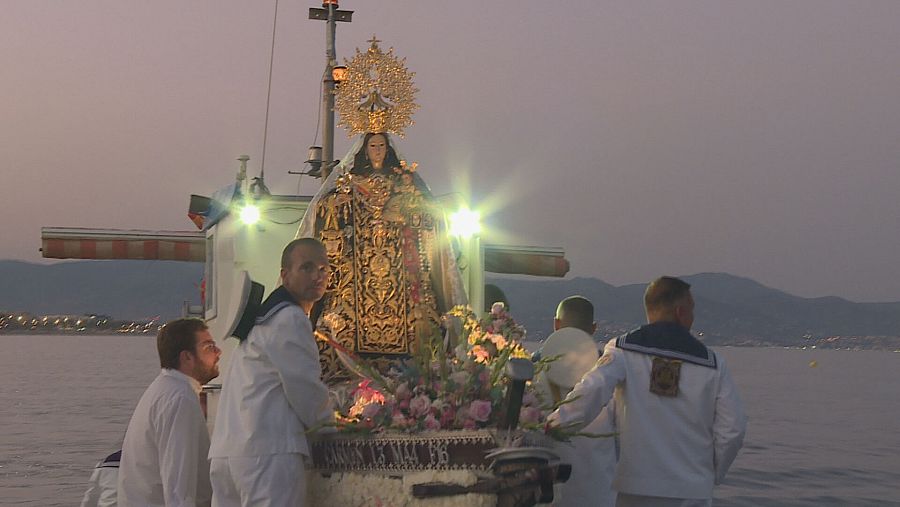 Procesión del Carmen en Torremolinos