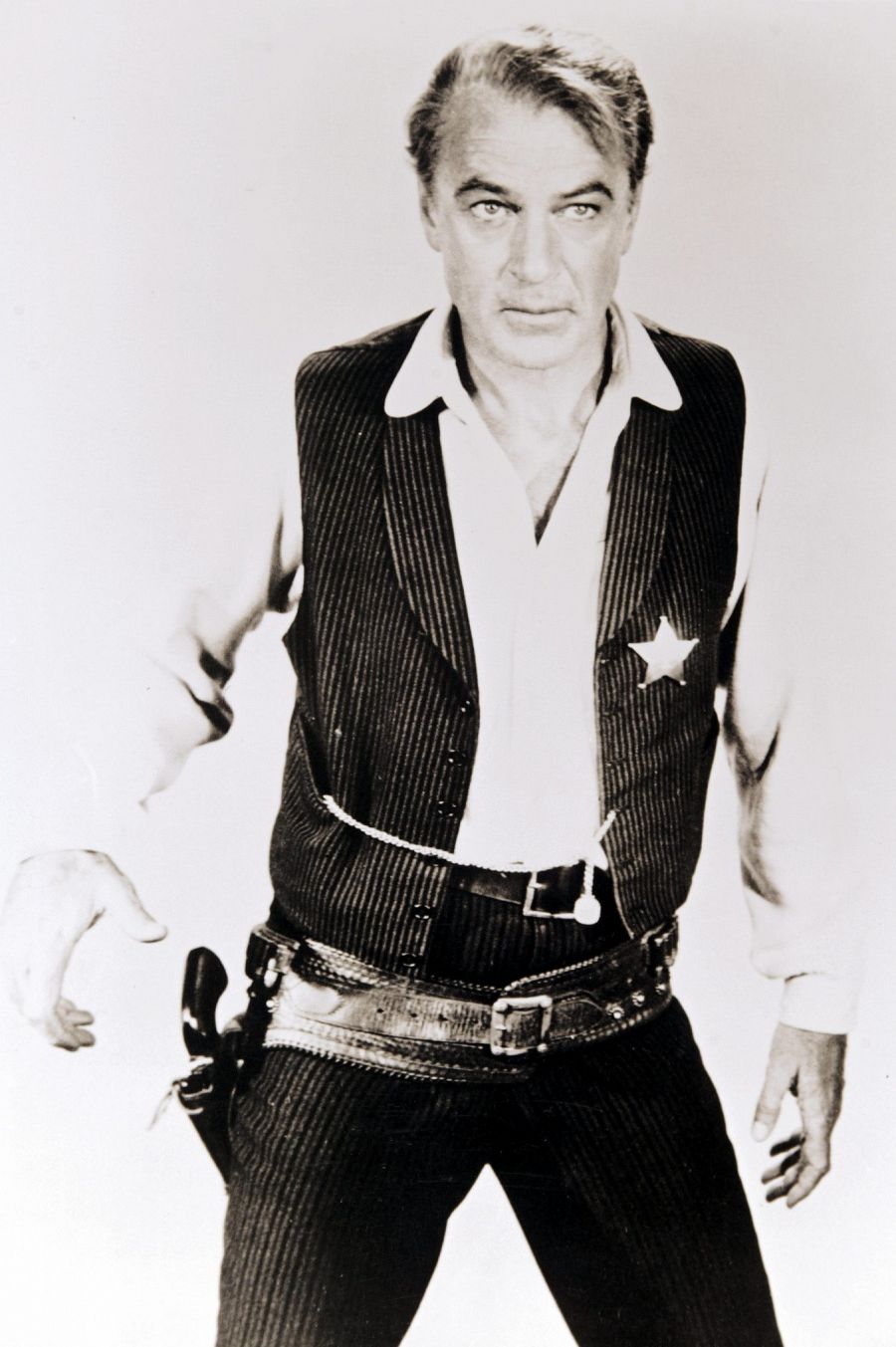 El actor Gary Cooper, el rey del western