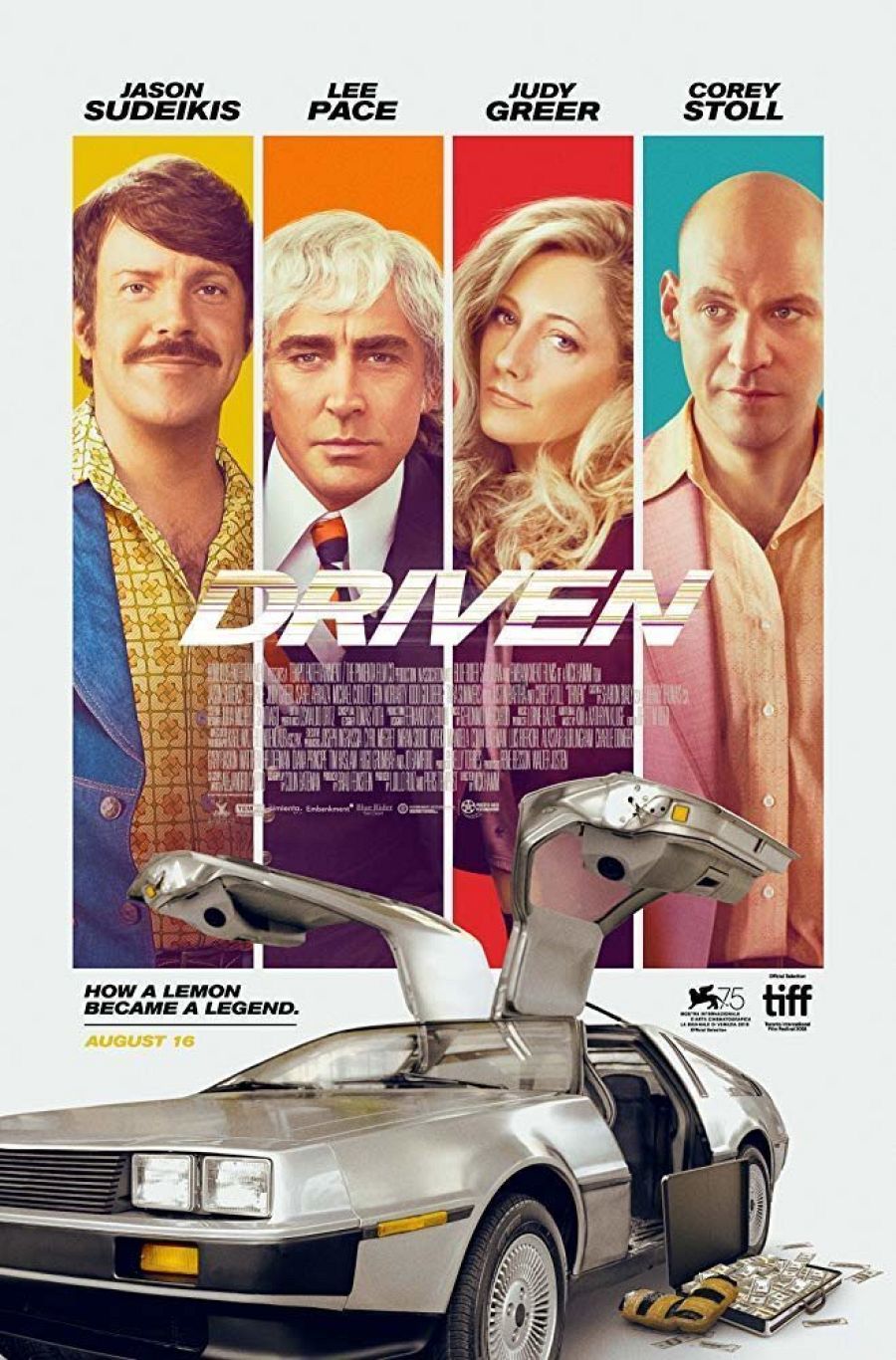 Cartel del trhiller 'Driven: el origen de la leyenda' (2018)