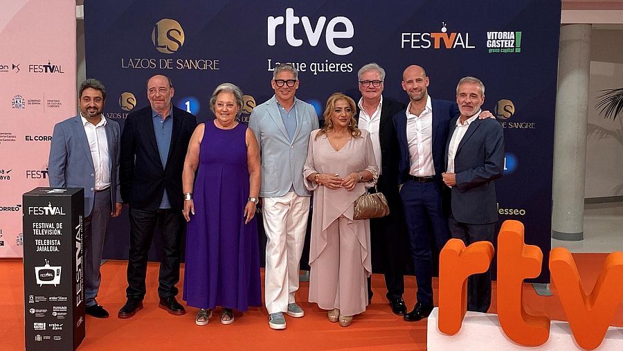 Presentación de 'Lazos de sangre' en el FesTVal de Vitoria 2022