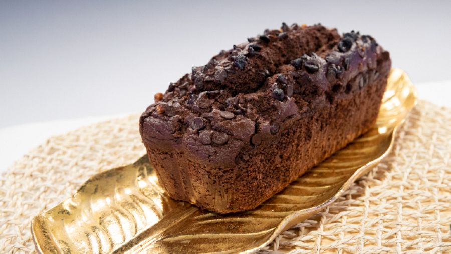 Bizcocho de calabacín y cacao