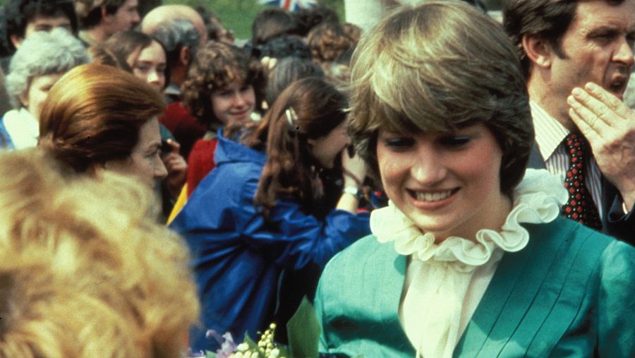 Diana de Gales en los años 80