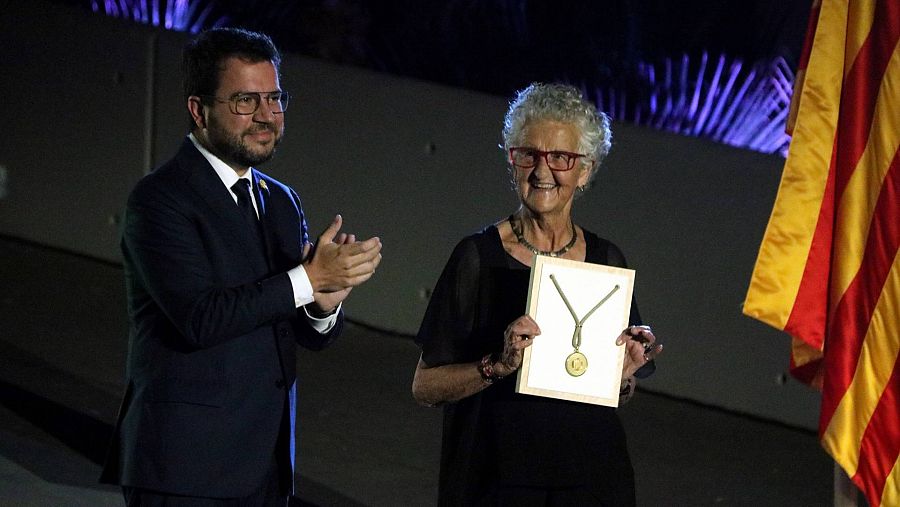 Roser Capdevila rep la Medalla d'Or de la Generalitat | ACN