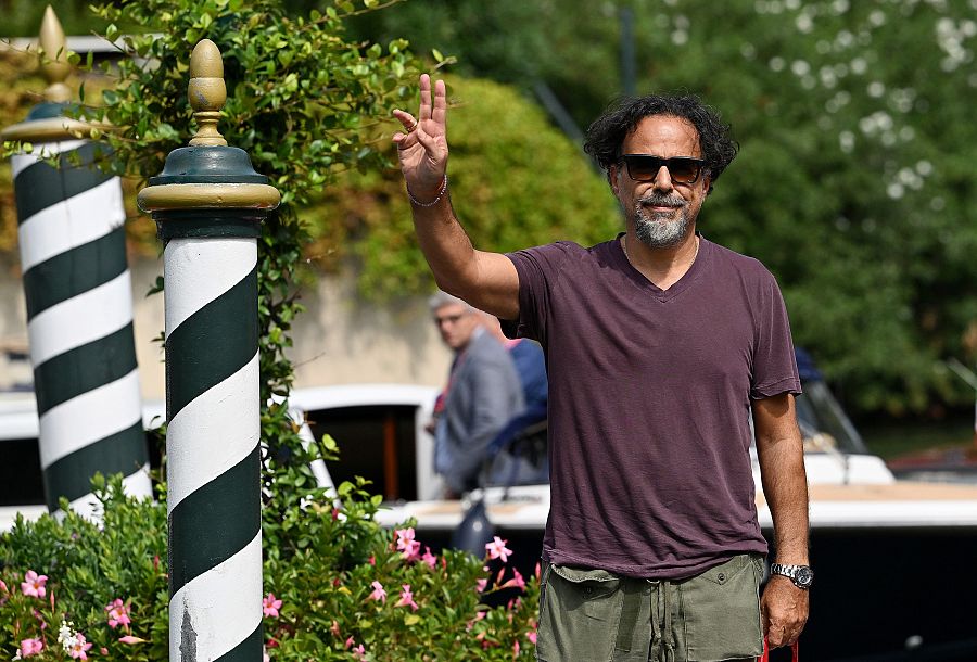 Alejandro González Iñárritu, en el Festival de Venecia.