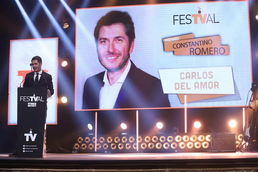 Carlos del Amor recogío su Premio Constantino Romero 2022