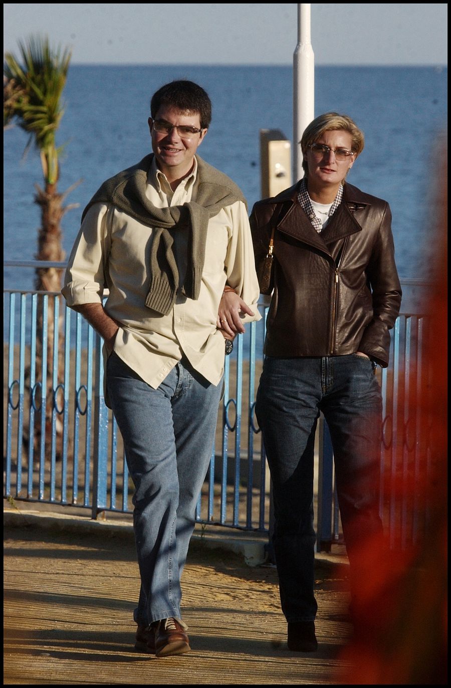 María Zurita con Javier Larrainzar