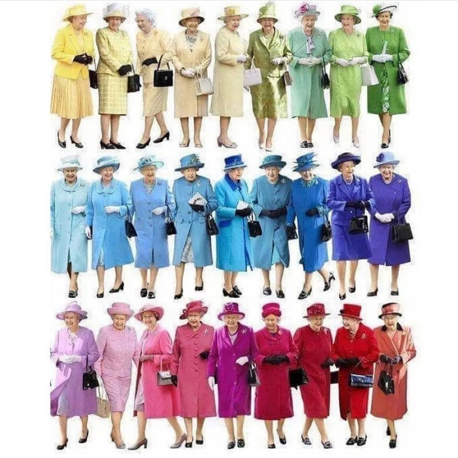 El vestuario de Isabel II, icono de moda