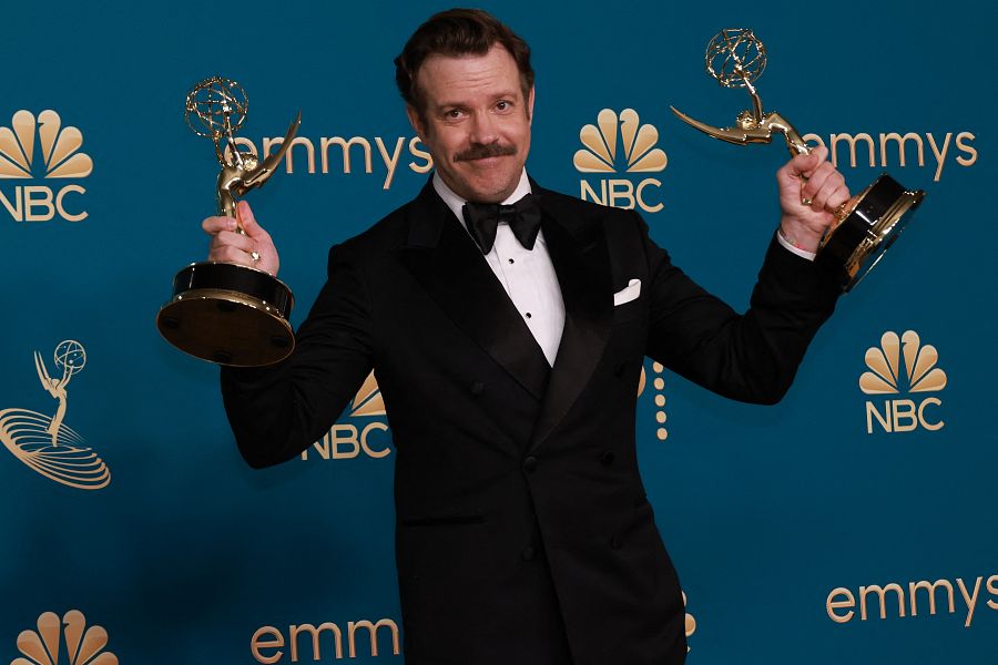 Jason Sudeikis, mejor actor de comedia por Ted Lasso.