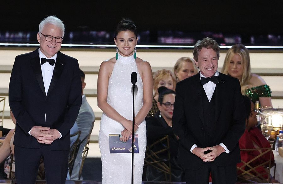 Selena Gomez, presentadora en los Emmy con Steve Martin y Martin Short