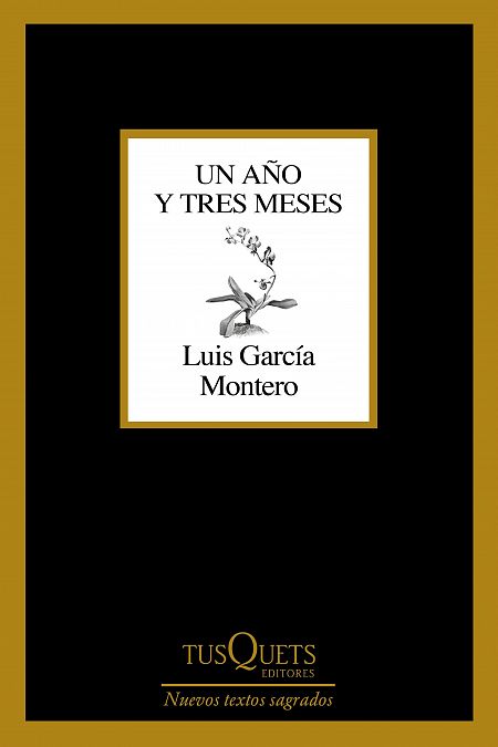 Portada de 'Un año y tres meses', de Luis García Montero