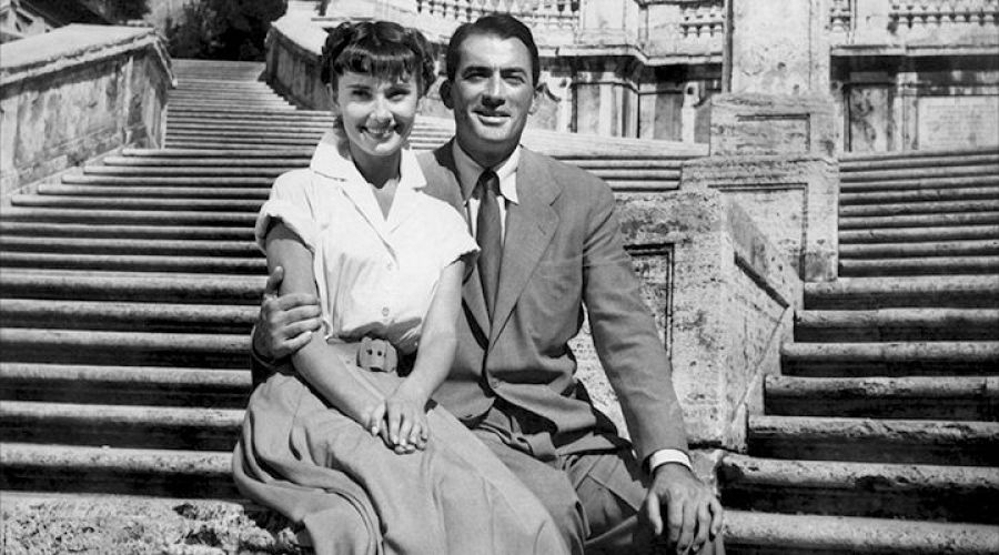 Gregory Peck y Audrey Hepburn