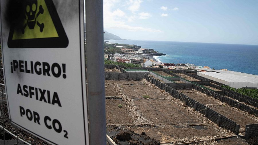 Puerto Naos y La Bombilla se encuentran evacuados por la concentración de gases.