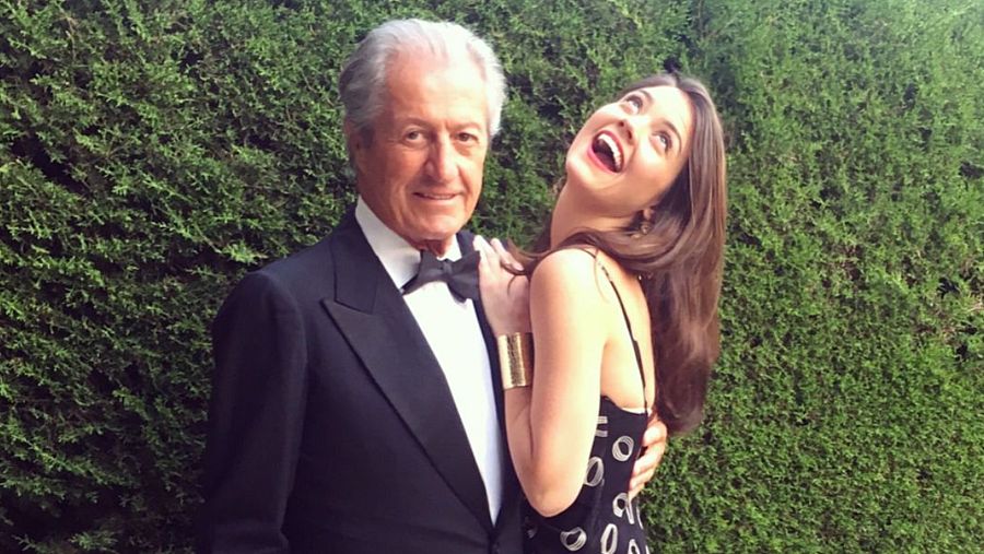 Foto de Phillippe Junot y su hija Isabelle