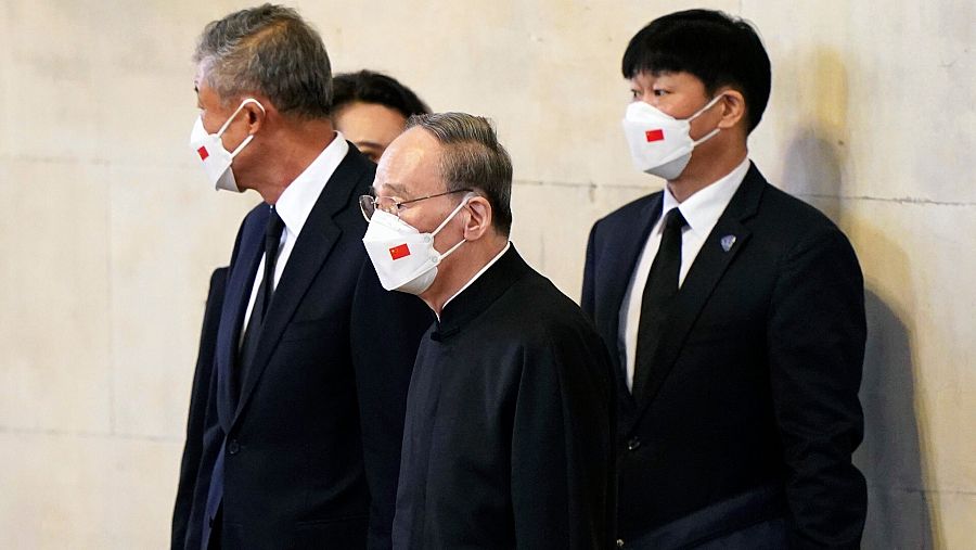 La delegación china