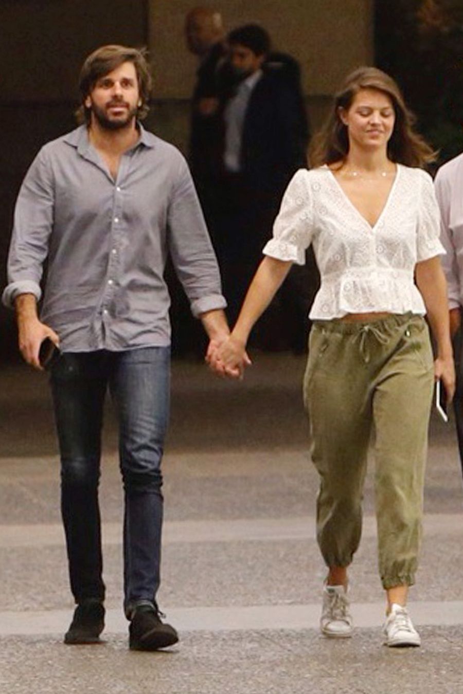 Fernando Falcó e Isabelle Junot, de paseo por Madrid