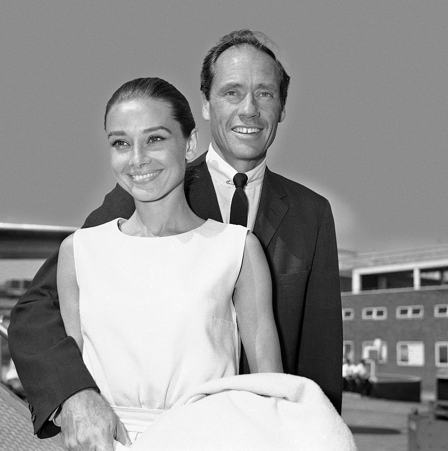 Audrey Hepburn y Mel Ferrer, su primer marido