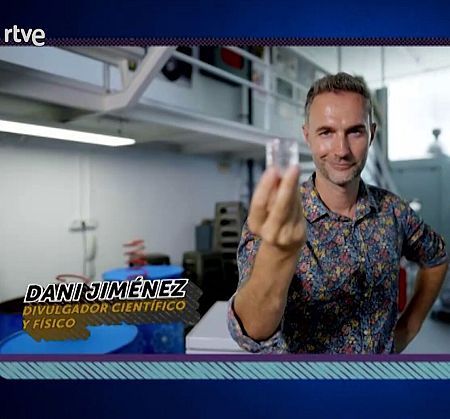 Dani Jiménez, divulgador científico y físico