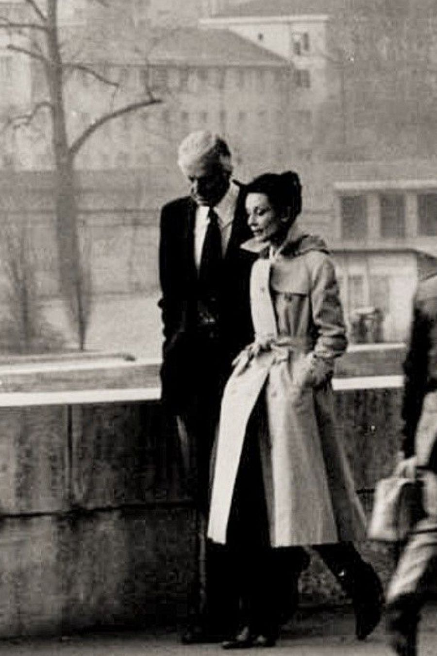 Audrey Hepburn y Hubert de Givenchy juntows