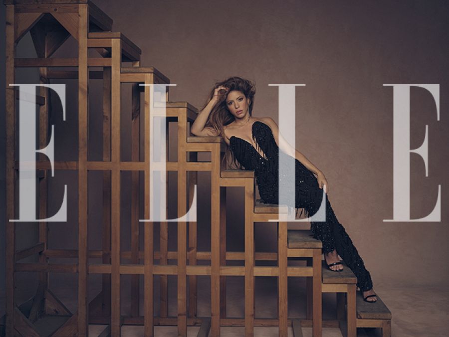 Posado de Shakira para la revista 'ELLE'