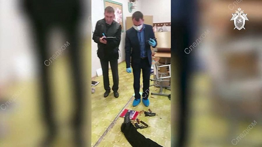 Varios muertos y heridos en un tiroteo en una escuela de Rusia
