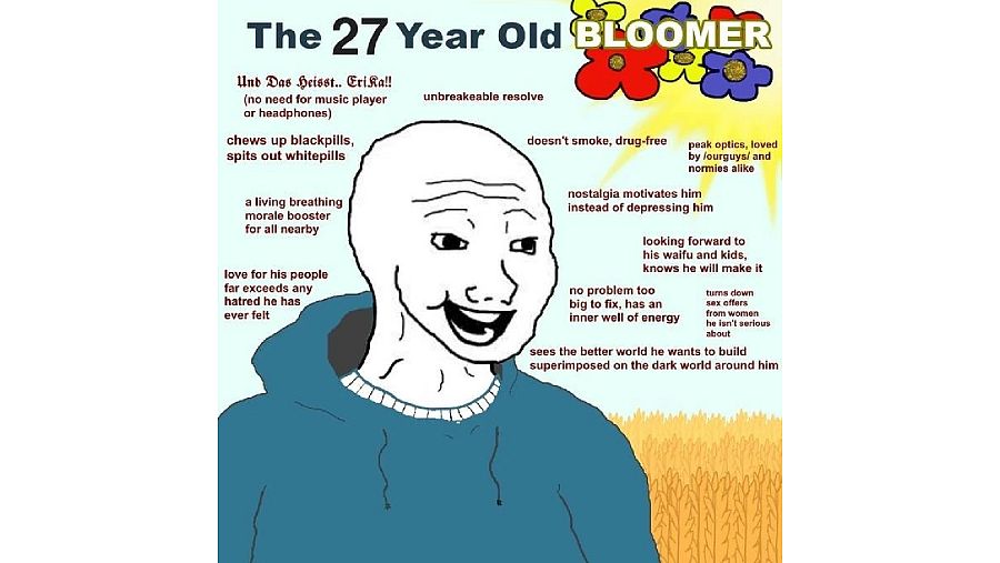 Representación memetizada del bloomer