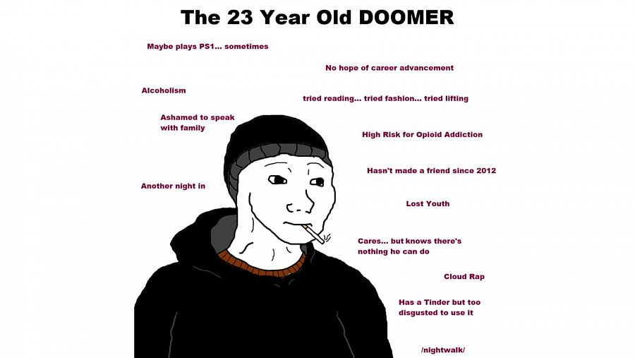 Doomer”: el meme que representa con ironía y humor el pesimismo