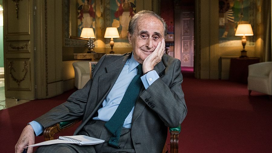 Jaime Peñafiel durante las grabaciones de 'Lazos de sangre'