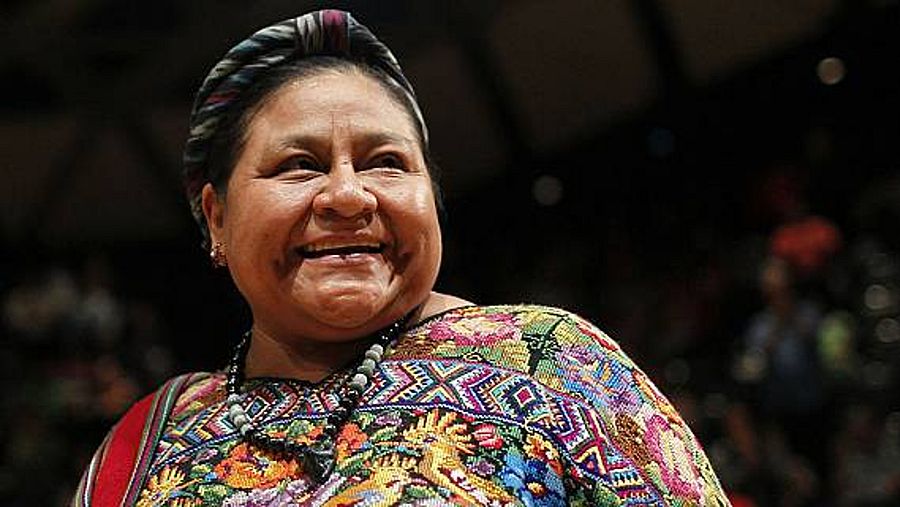 Rigoberta Menchú, Premio Nobel de la Paz 1992