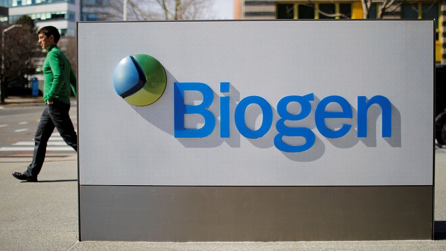 Sede de la farmacéutia Biogen en Cambridge, Massachusetts.