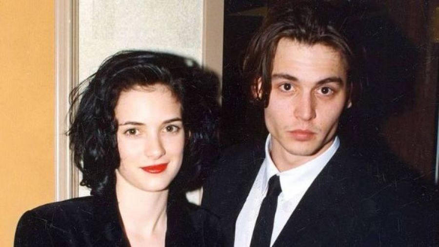 Winona Ryder y Johnny Deep