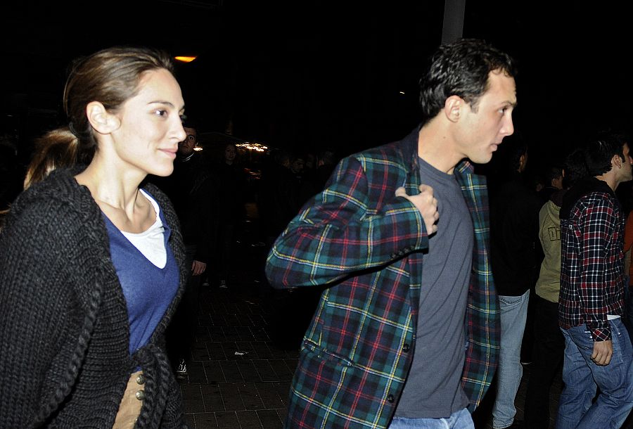 TAMARA FALCO Y TOMMASO MUSINI ASISTIENDO AL 