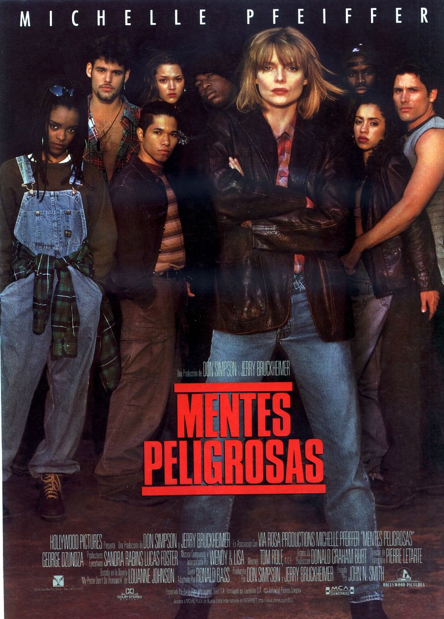 Cartel de 'Mentes peligrosas'